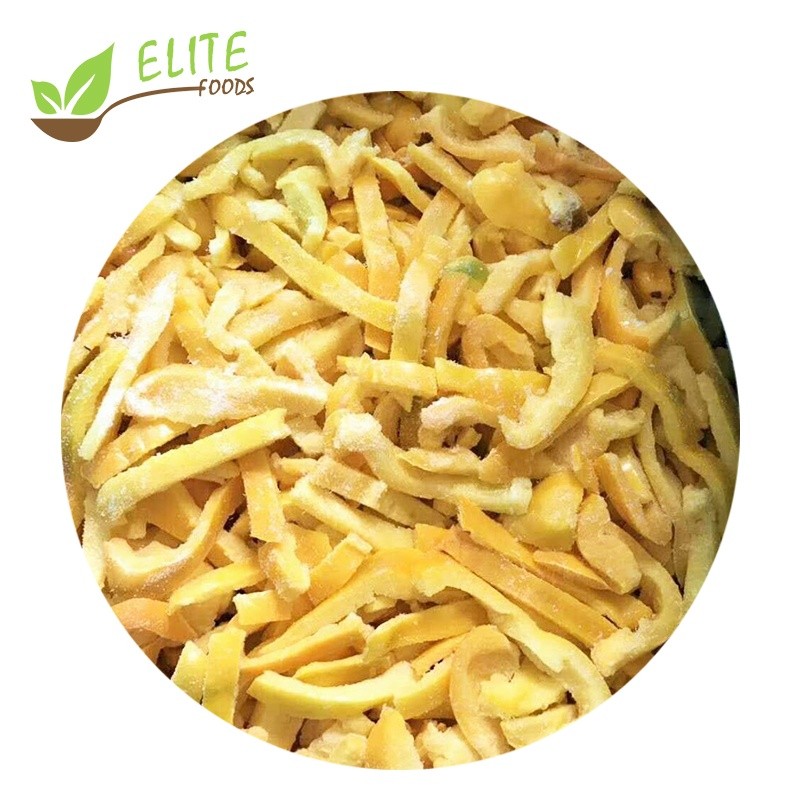 IQF Frozen Sweet Pepper Strips
