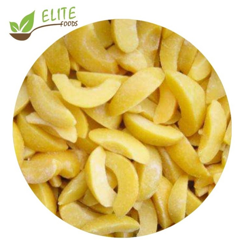 IQF Frozen Yellow Peach Slice