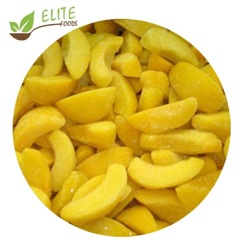 IQF Frozen Yellow Peach Slice