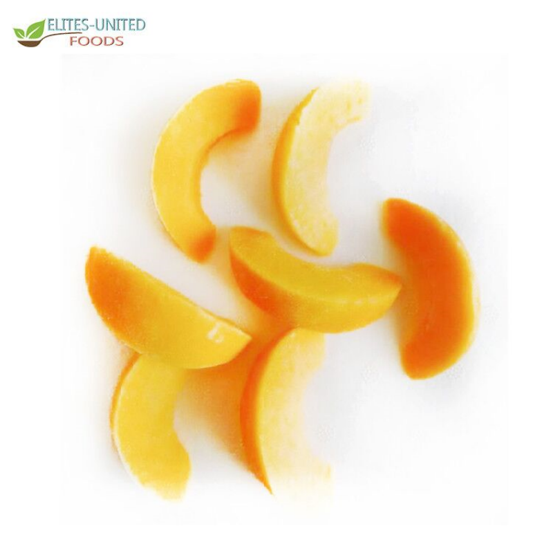 IQF Frozen Yellow Peach Slice