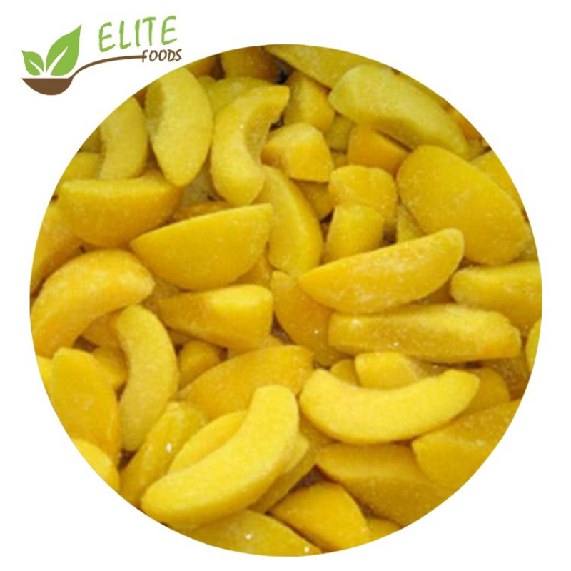 IQF Frozen Yellow Peach Slice