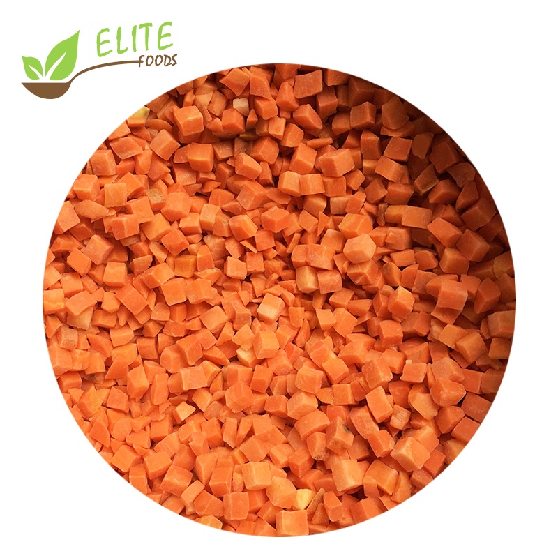 Organic IQF Frozen Carrot Dices(图2)